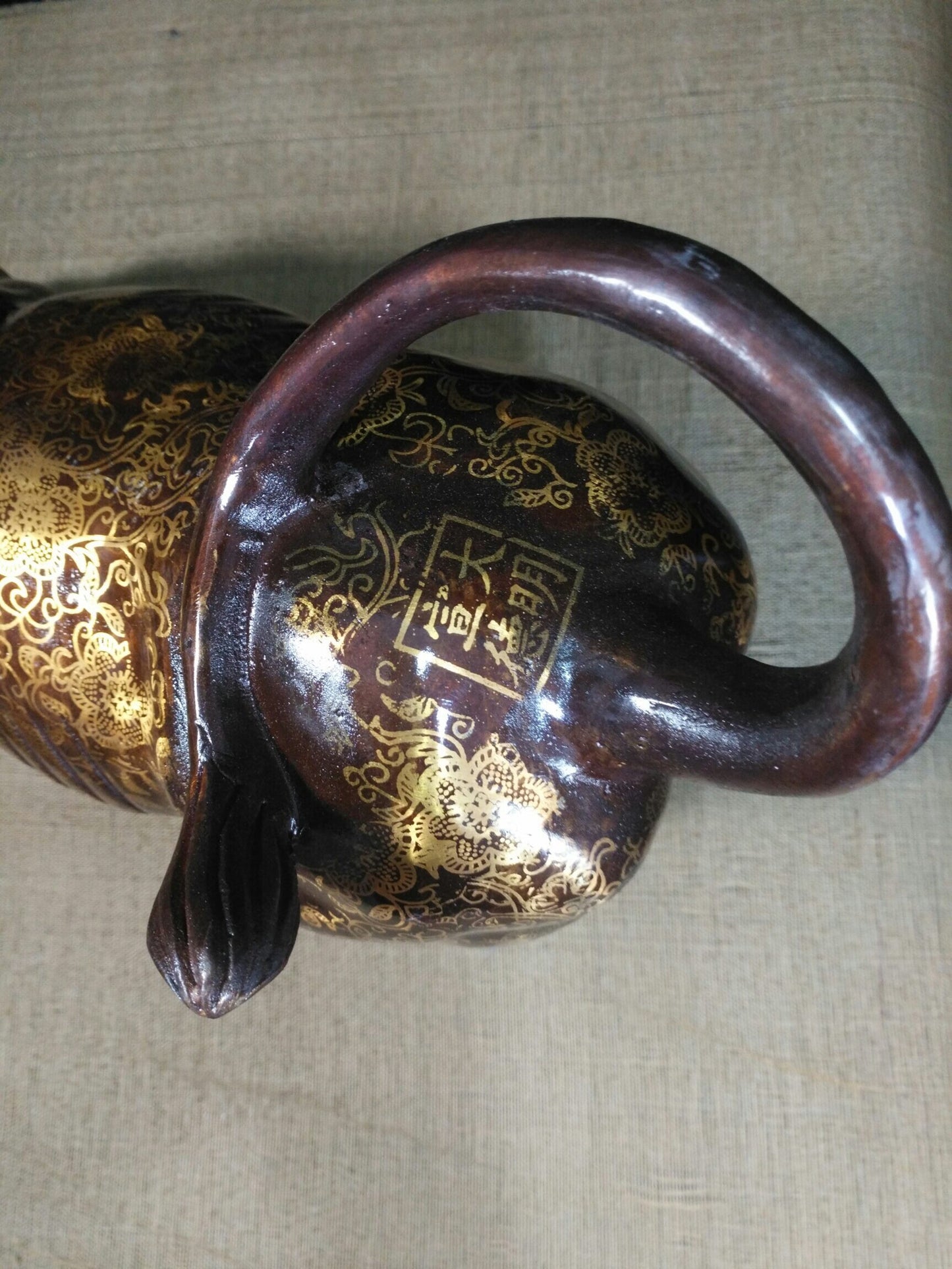 Chinese Antique Pure Copper Bull