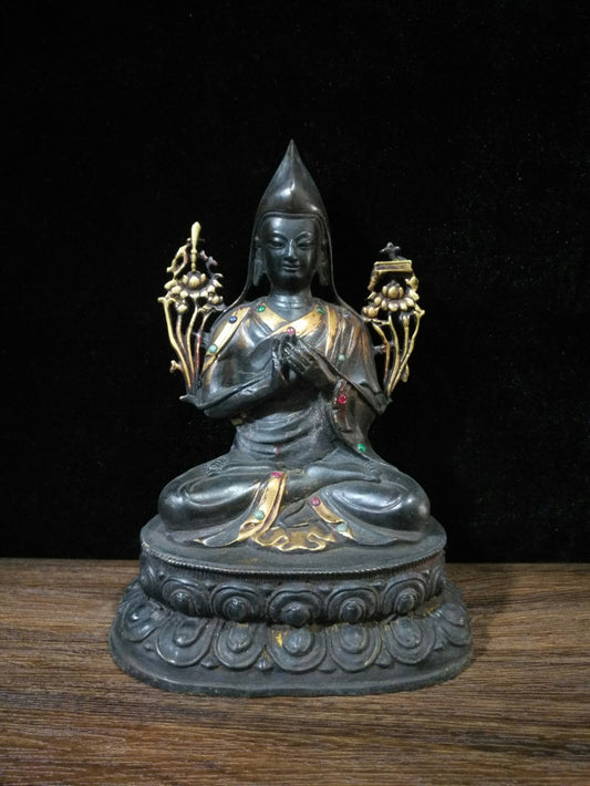Chinese antique pure copper "Zongqiba"