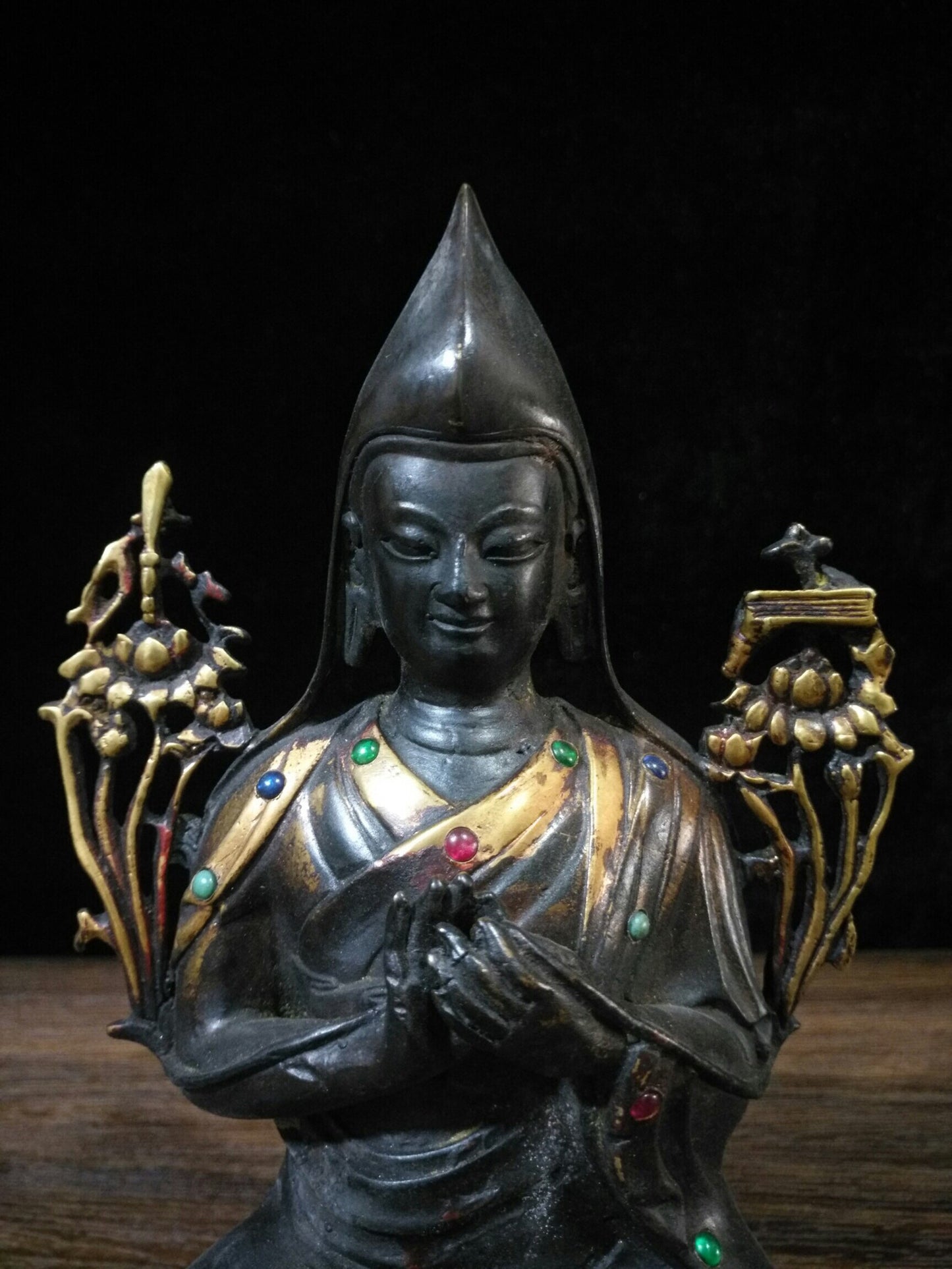Chinese antique pure copper "Zongqiba"