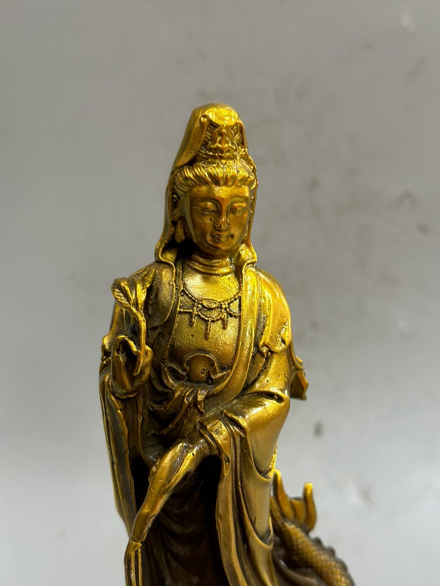 Pure copper precision craftsmanship Yulong Guanyin