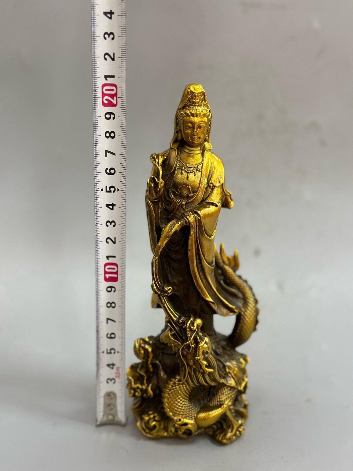 Pure copper precision craftsmanship Yulong Guanyin