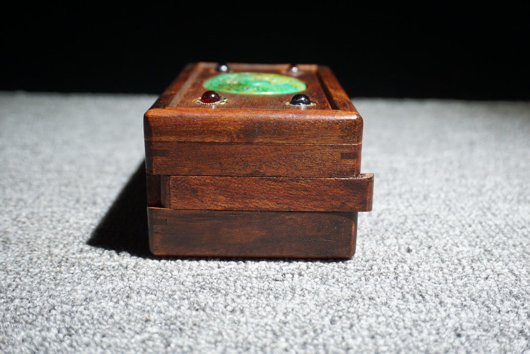 Chinese antique rosewood mechanism box