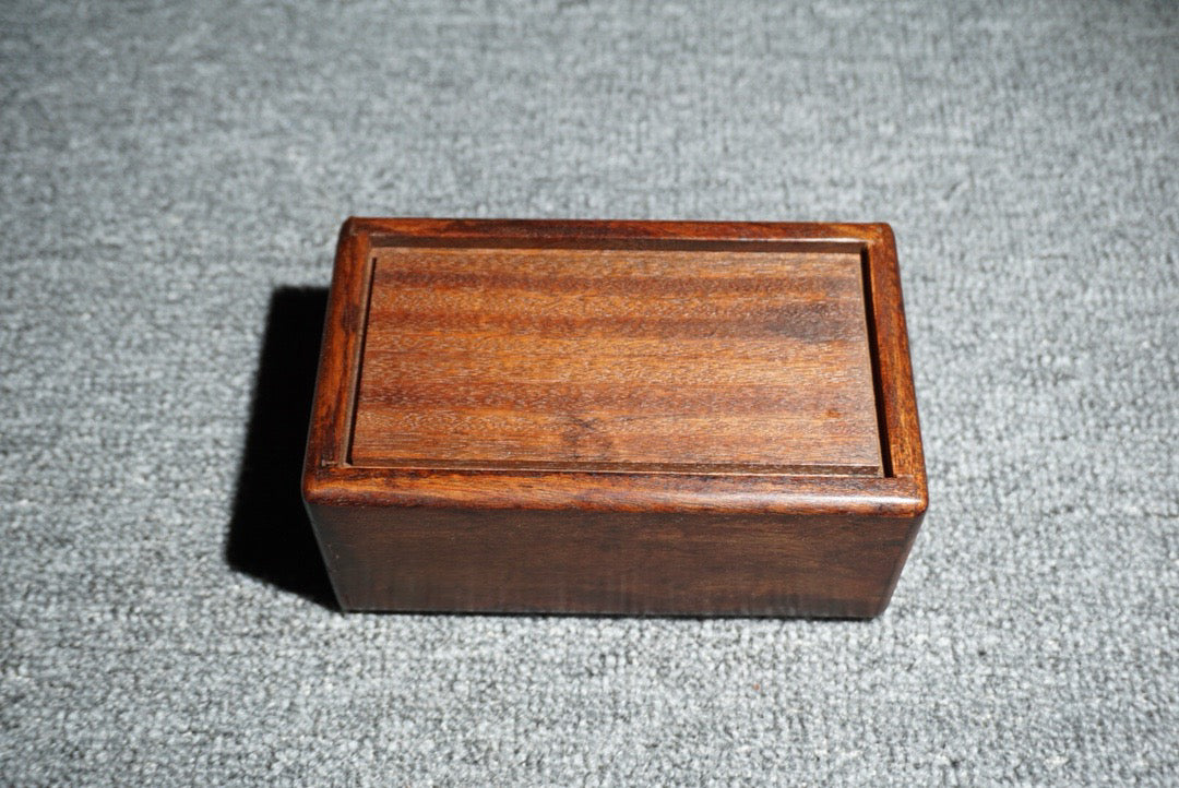 Chinese antique rosewood mechanism box