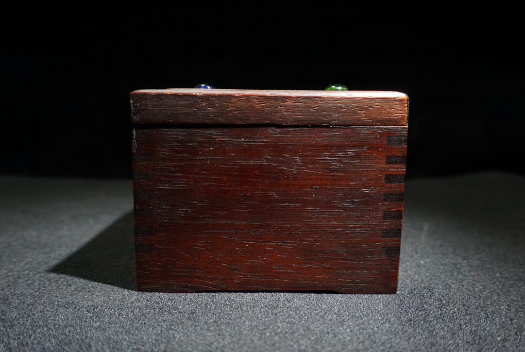 Chinese antique rosewood sliding box