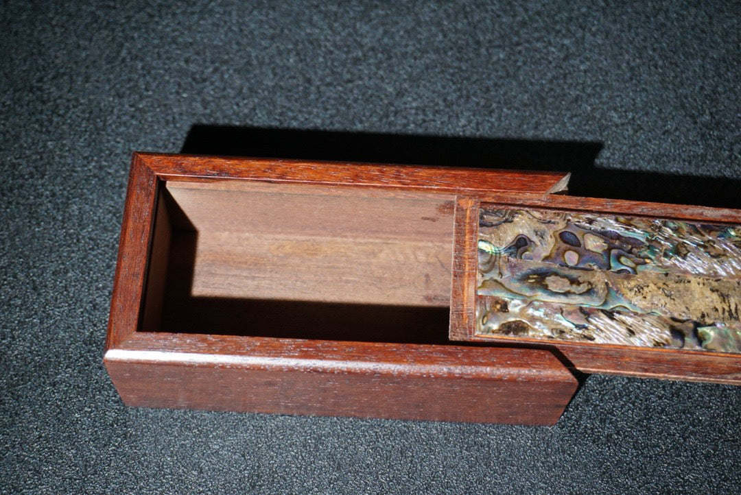 Chinese antique rosewood jewelry box