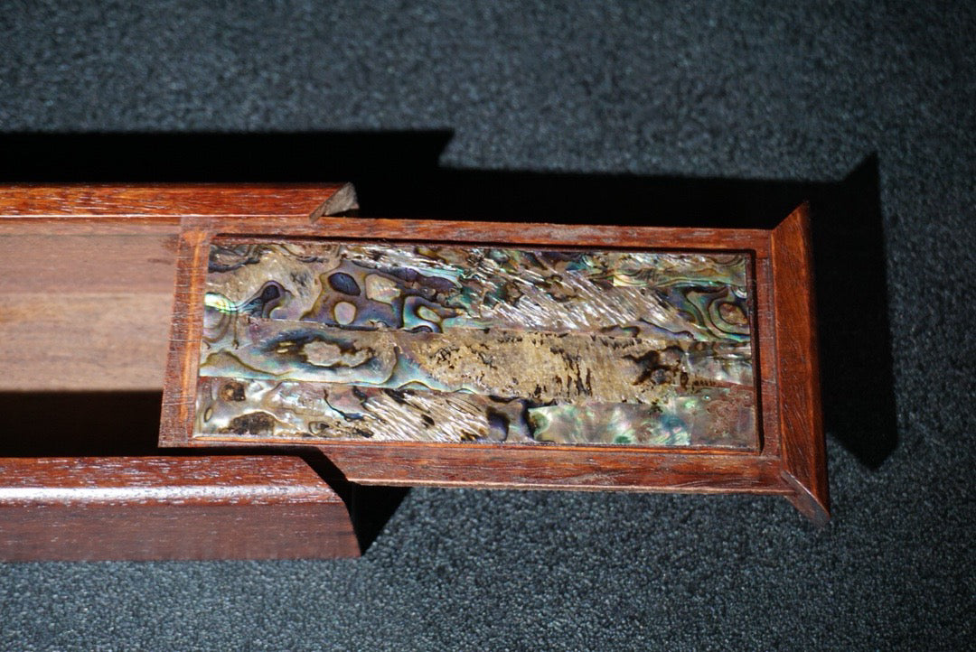 Chinese antique rosewood jewelry box