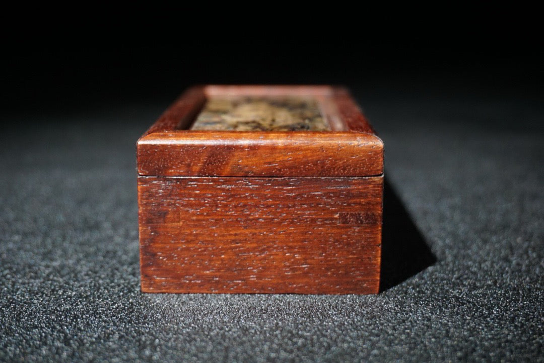 Chinese antique rosewood jewelry box