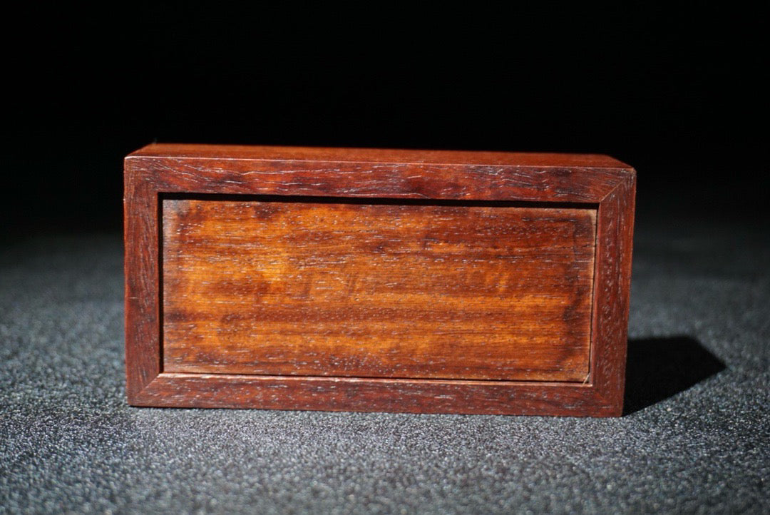 Chinese antique rosewood jewelry box