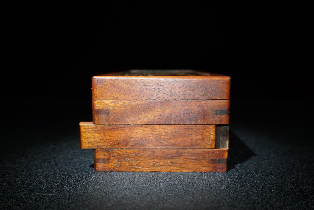 Chinese antique rosewood jewelry box