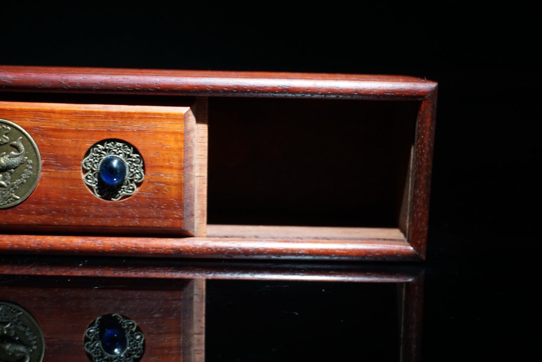 Chinese antique rosewood long box