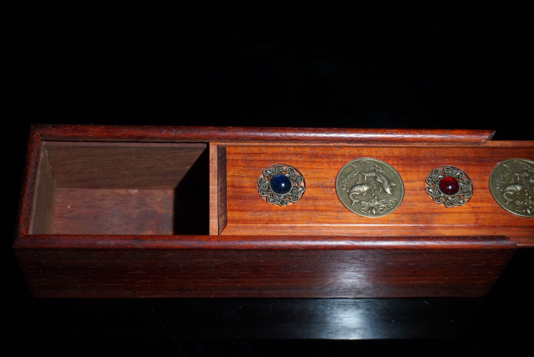 Chinese antique rosewood long box