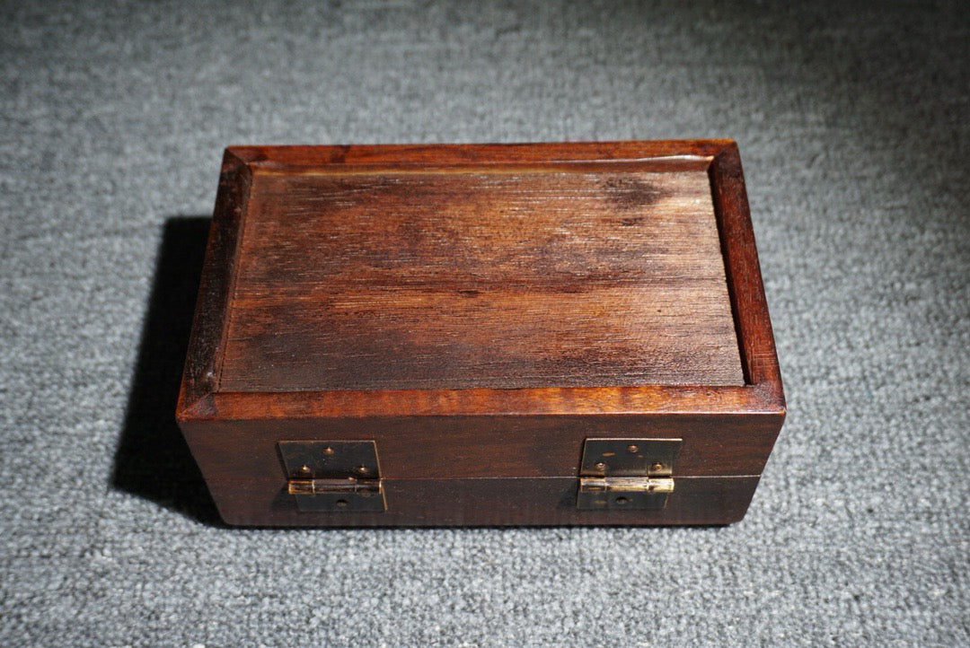 Chinese antique rosewood jewelry box