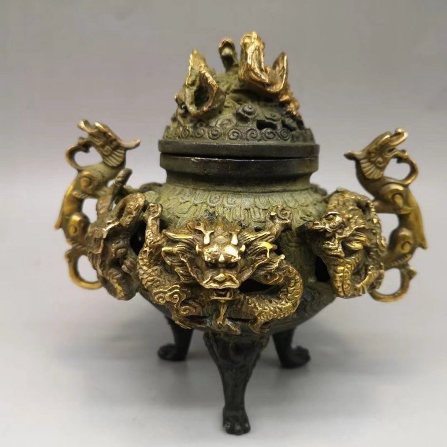 Pure copper Jiulong furnace