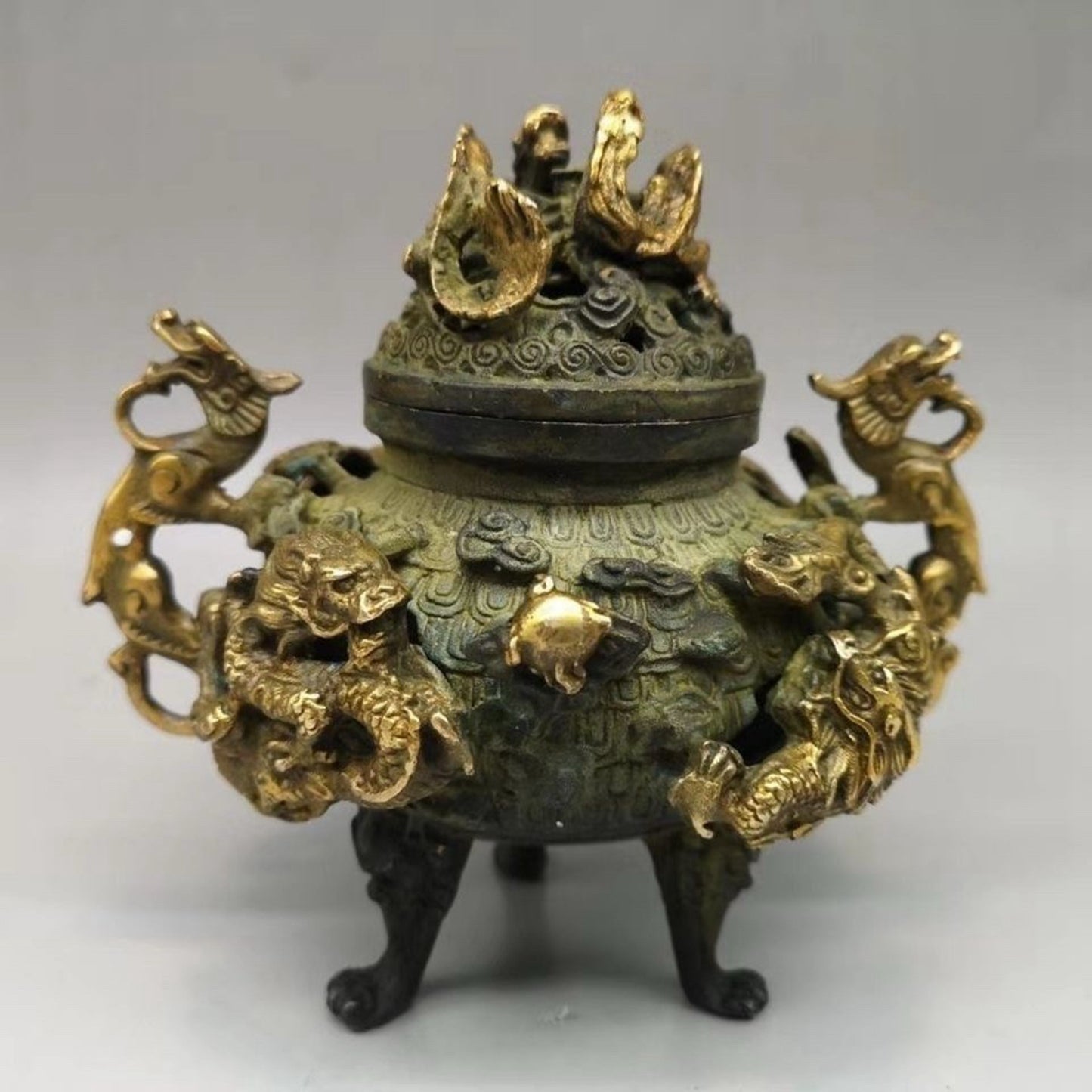 Pure copper Jiulong furnace
