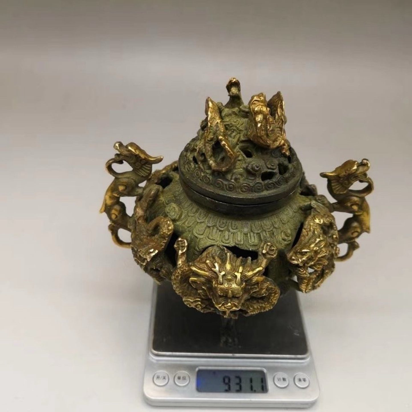 Pure copper Jiulong furnace