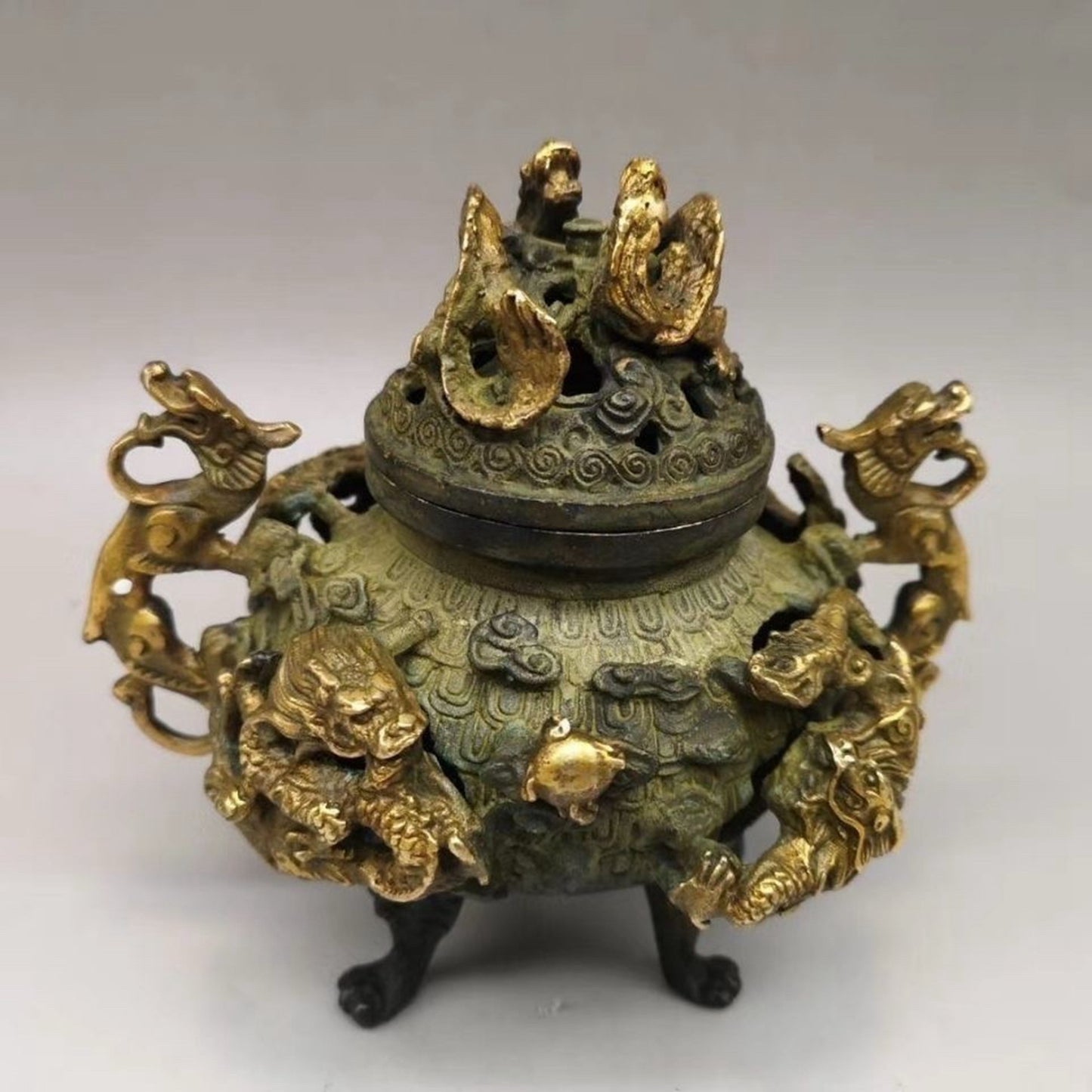 Pure copper Jiulong furnace