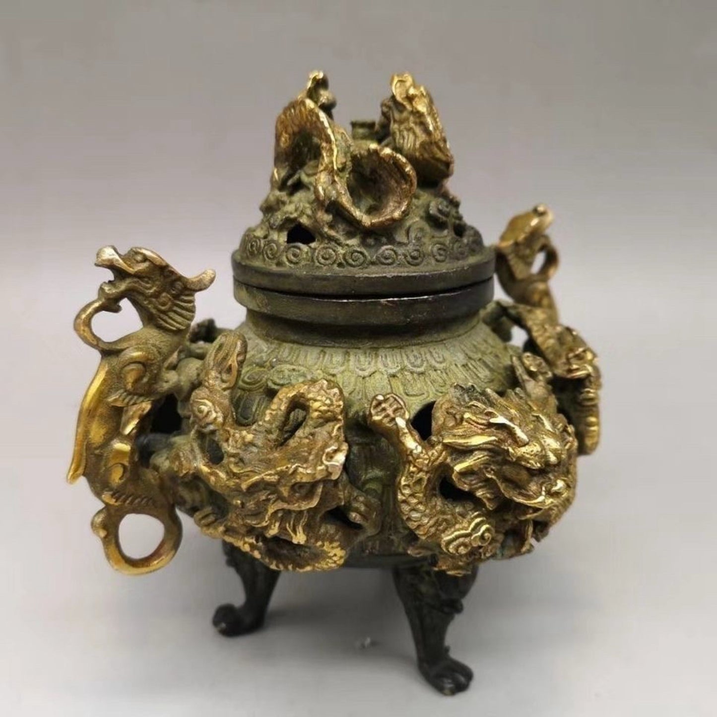 Pure copper Jiulong furnace