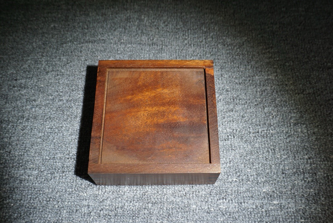 Chinese antique rosewood sliding box