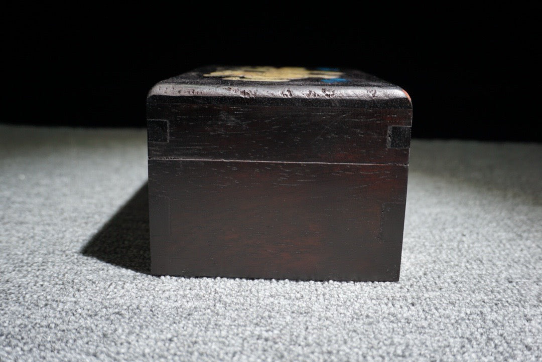 Chinese antique rosewood jewelry box