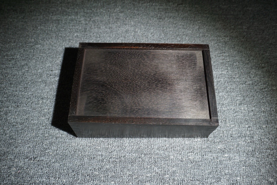 Chinese antique rosewood sliding box