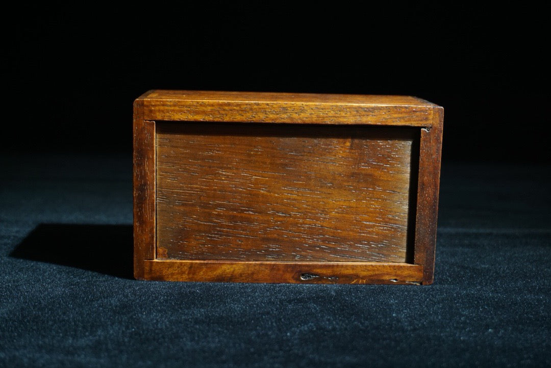 Chinese antique rosewood mechanism box
