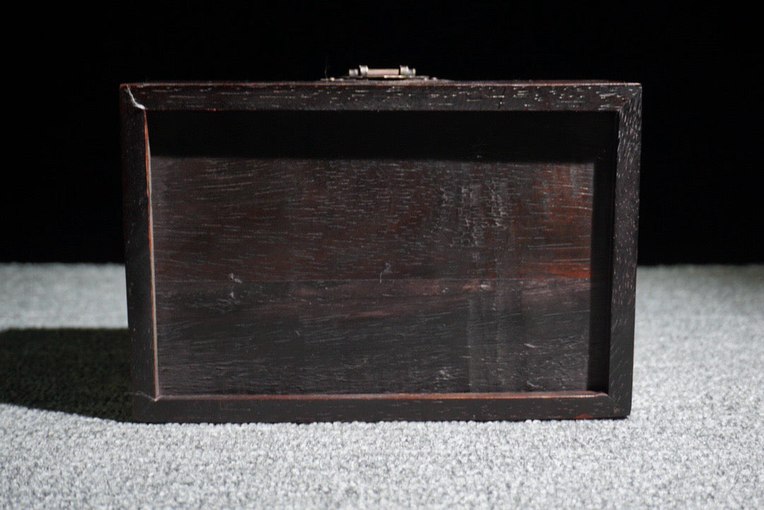 Chinese antique rosewood jewelry box