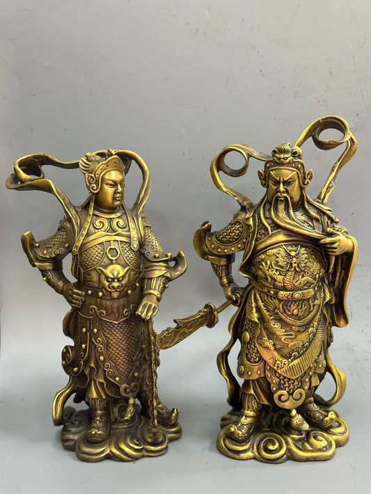 Pure copper craftsman Guan Yu