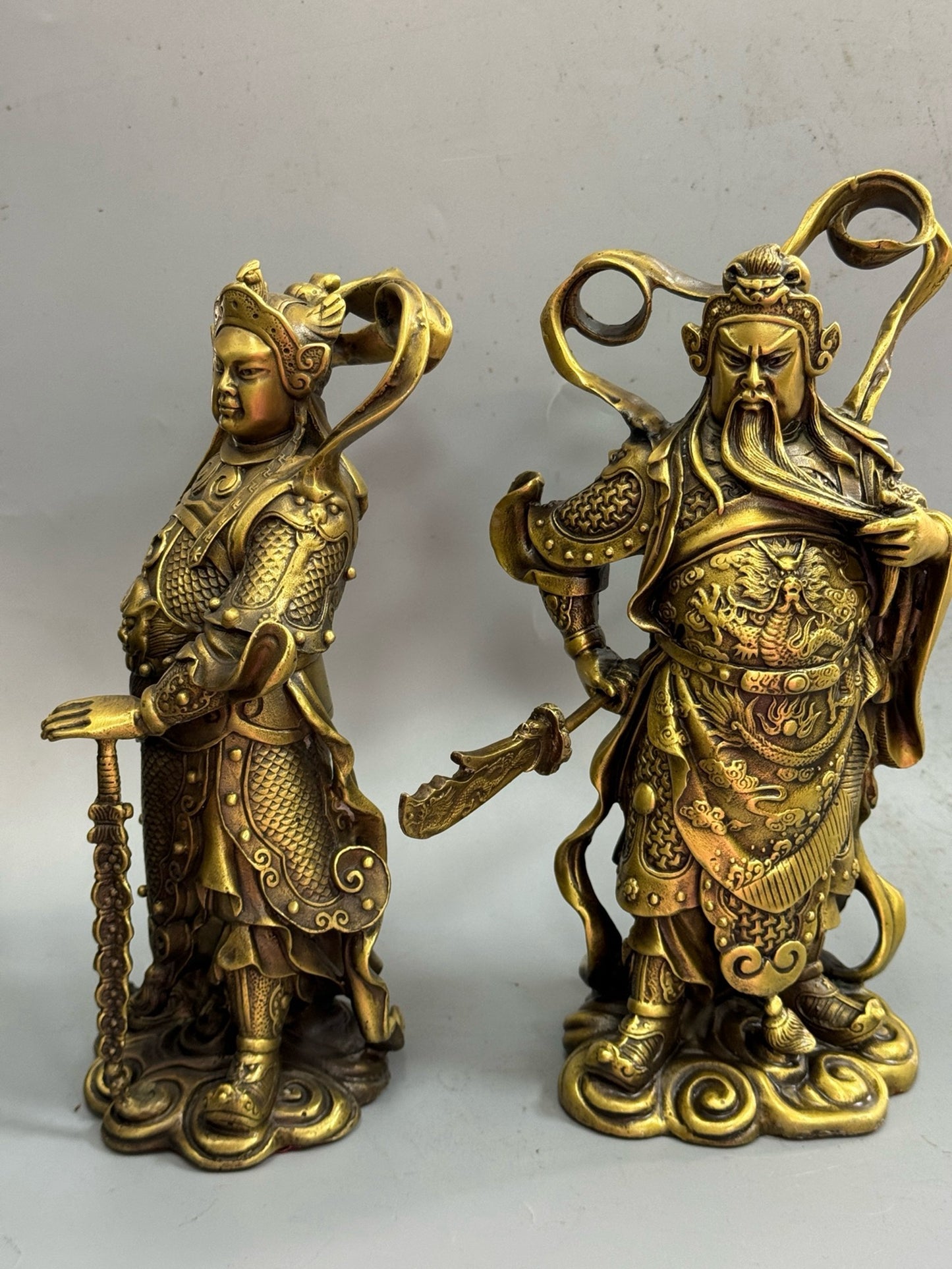 Pure copper craftsman Guan Yu