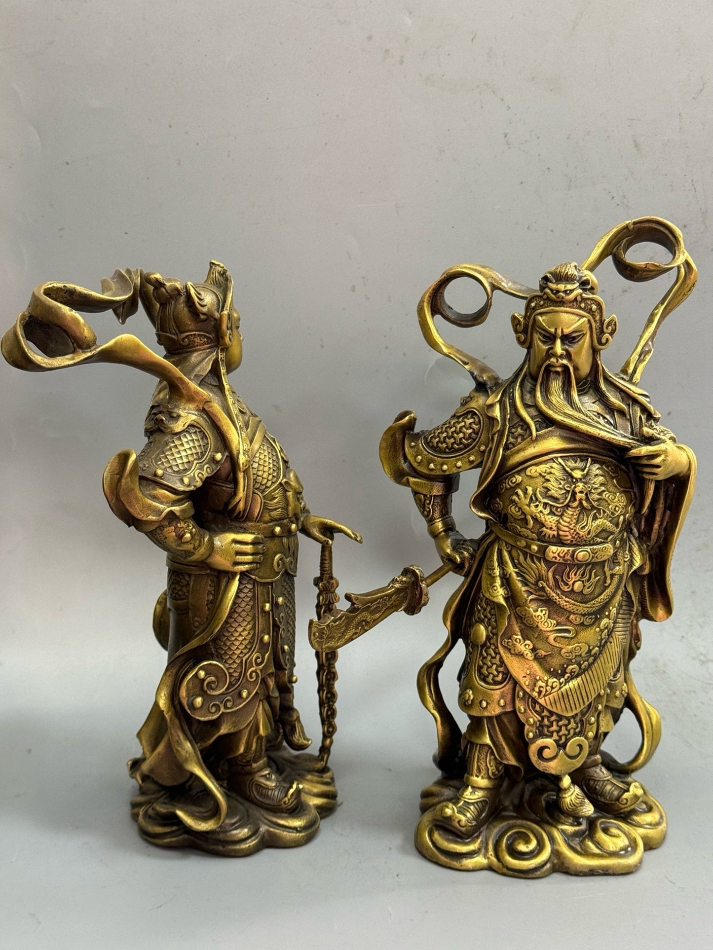 Pure copper craftsman Guan Yu