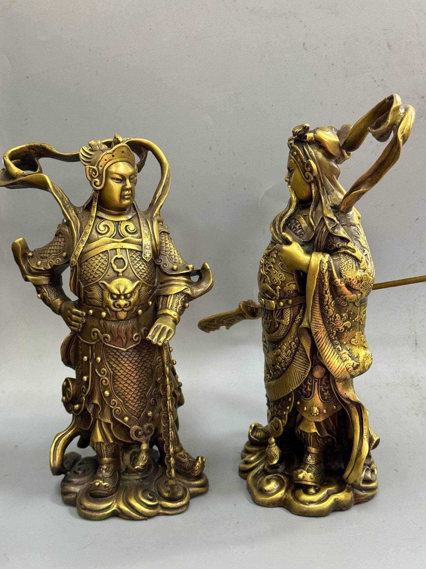 Pure copper craftsman Guan Yu