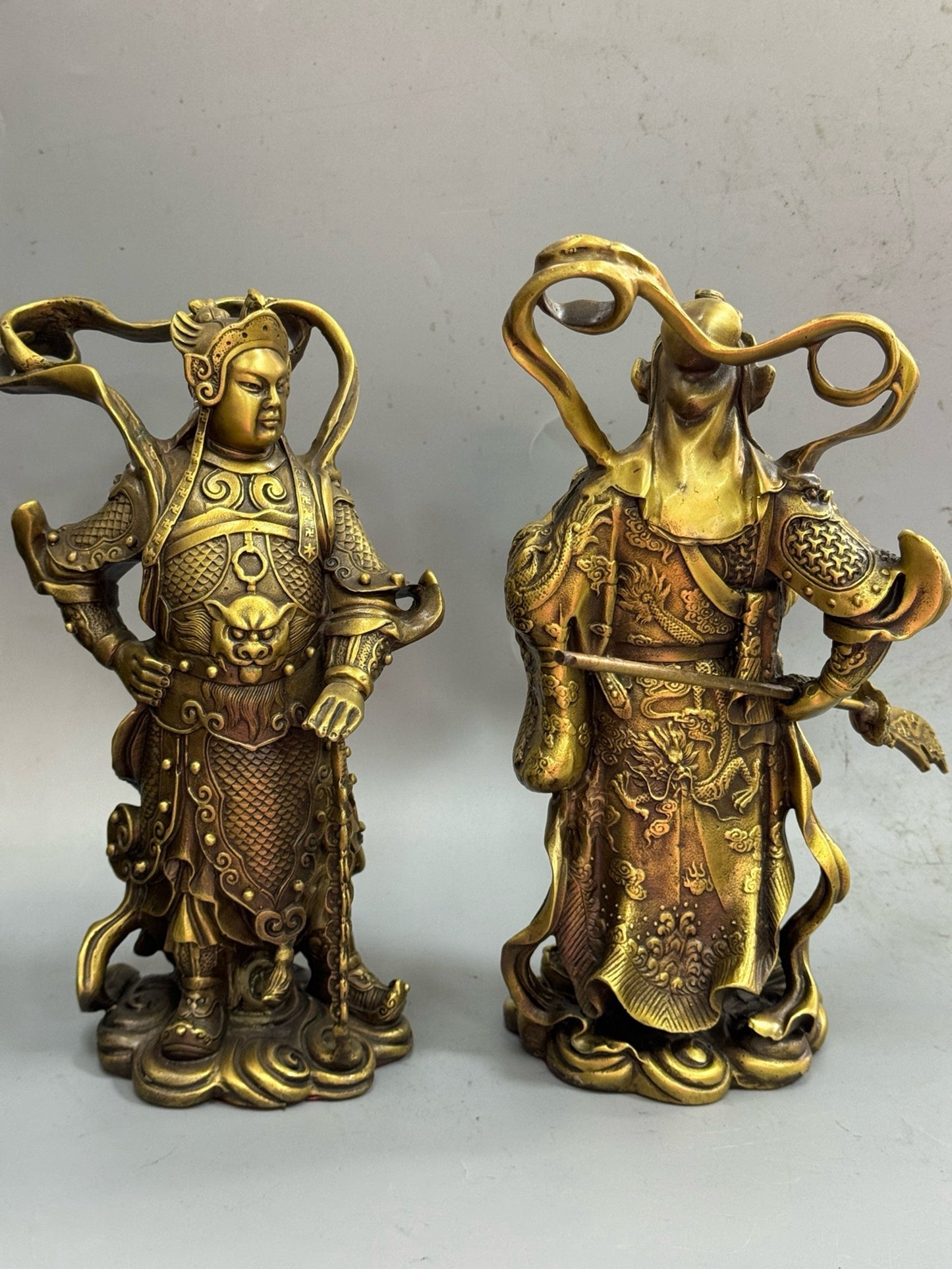 Pure copper craftsman Guan Yu