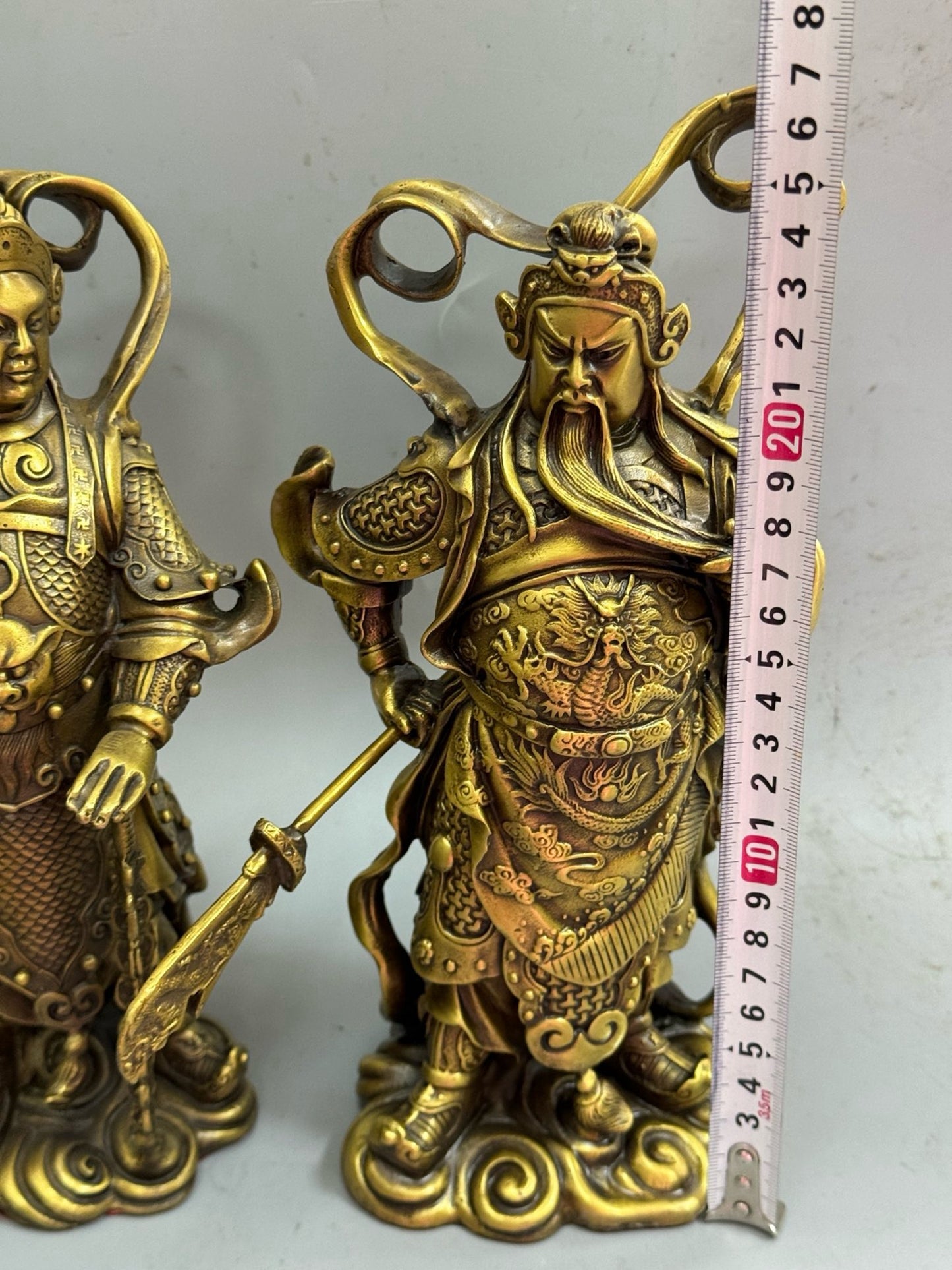 Pure copper craftsman Guan Yu