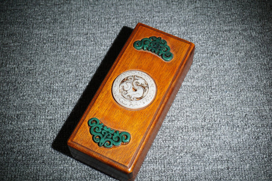 Chinese antique rosewood jewelry box