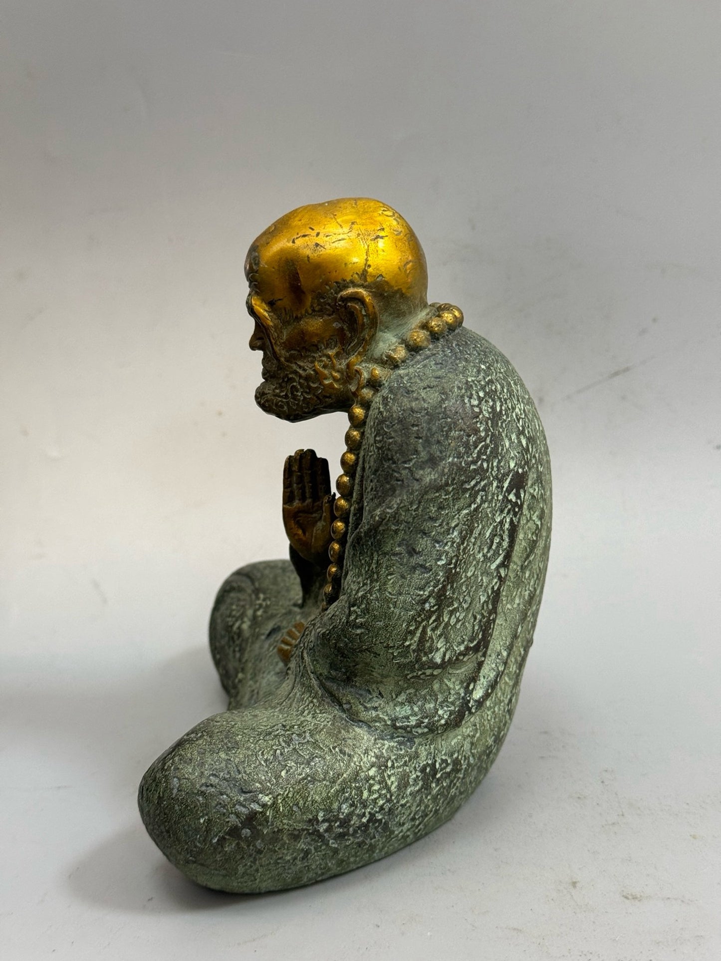 Pure copper antique gilded Dharma