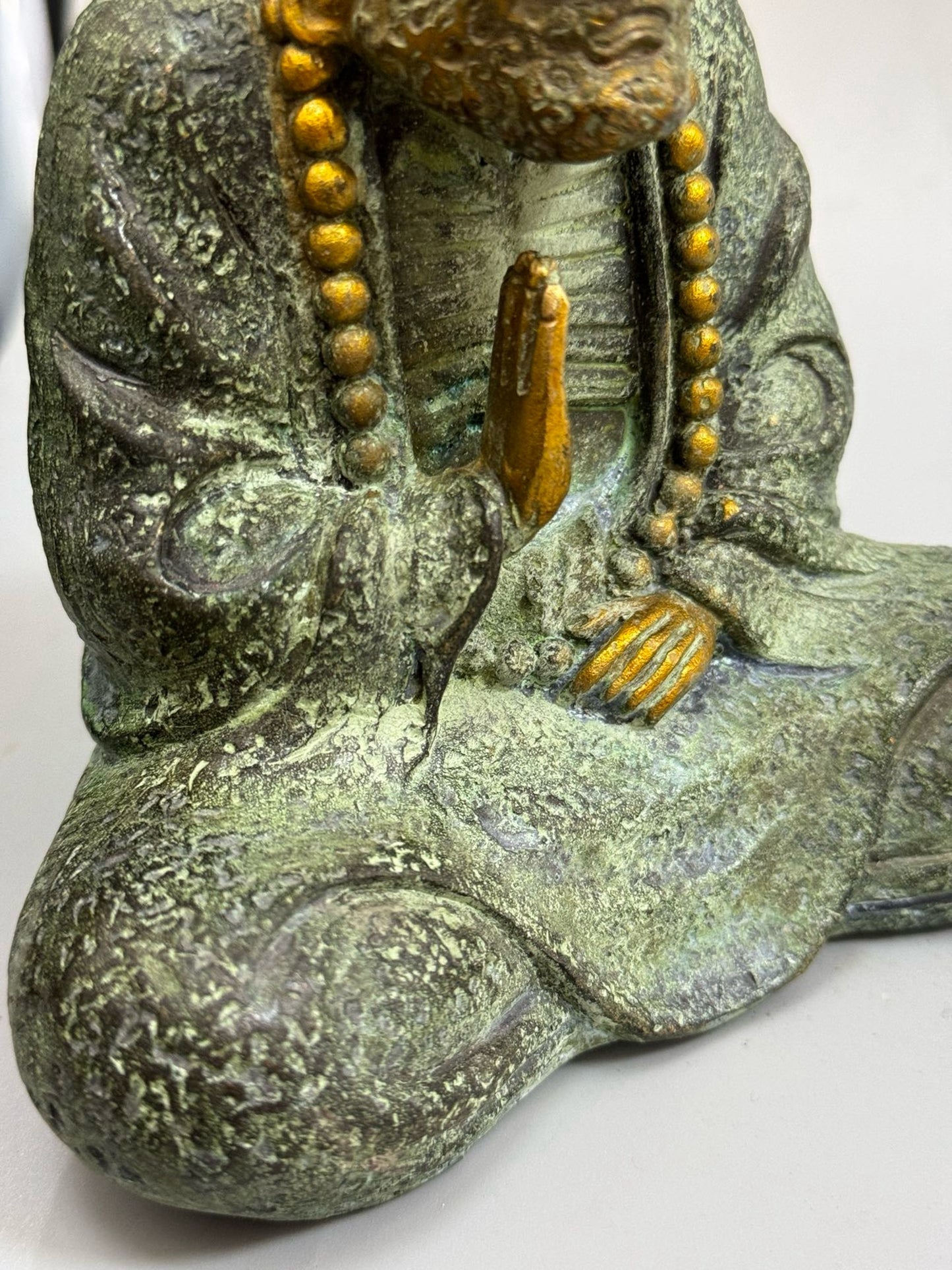 Pure copper antique gilded Dharma