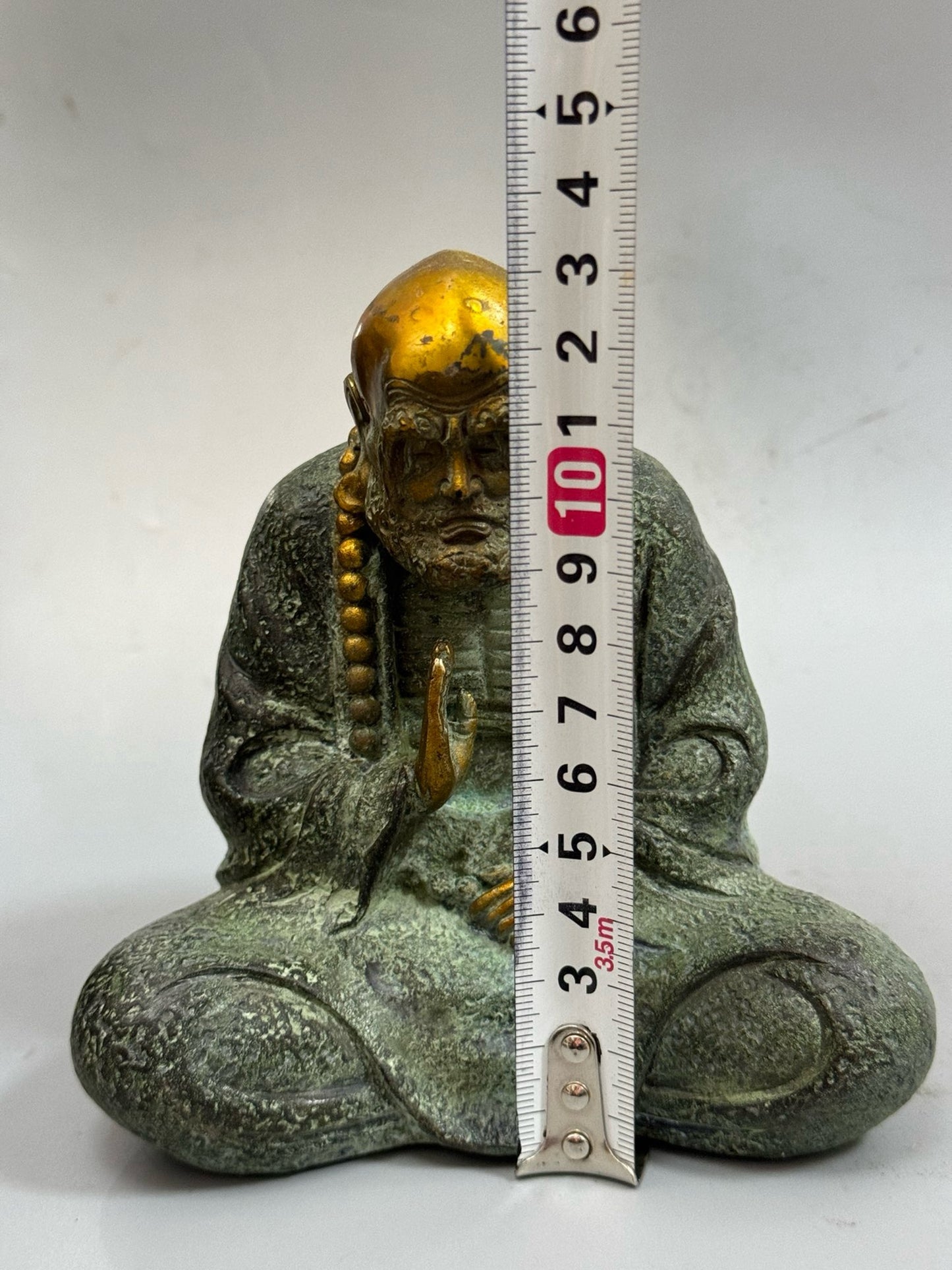 Pure copper antique gilded Dharma