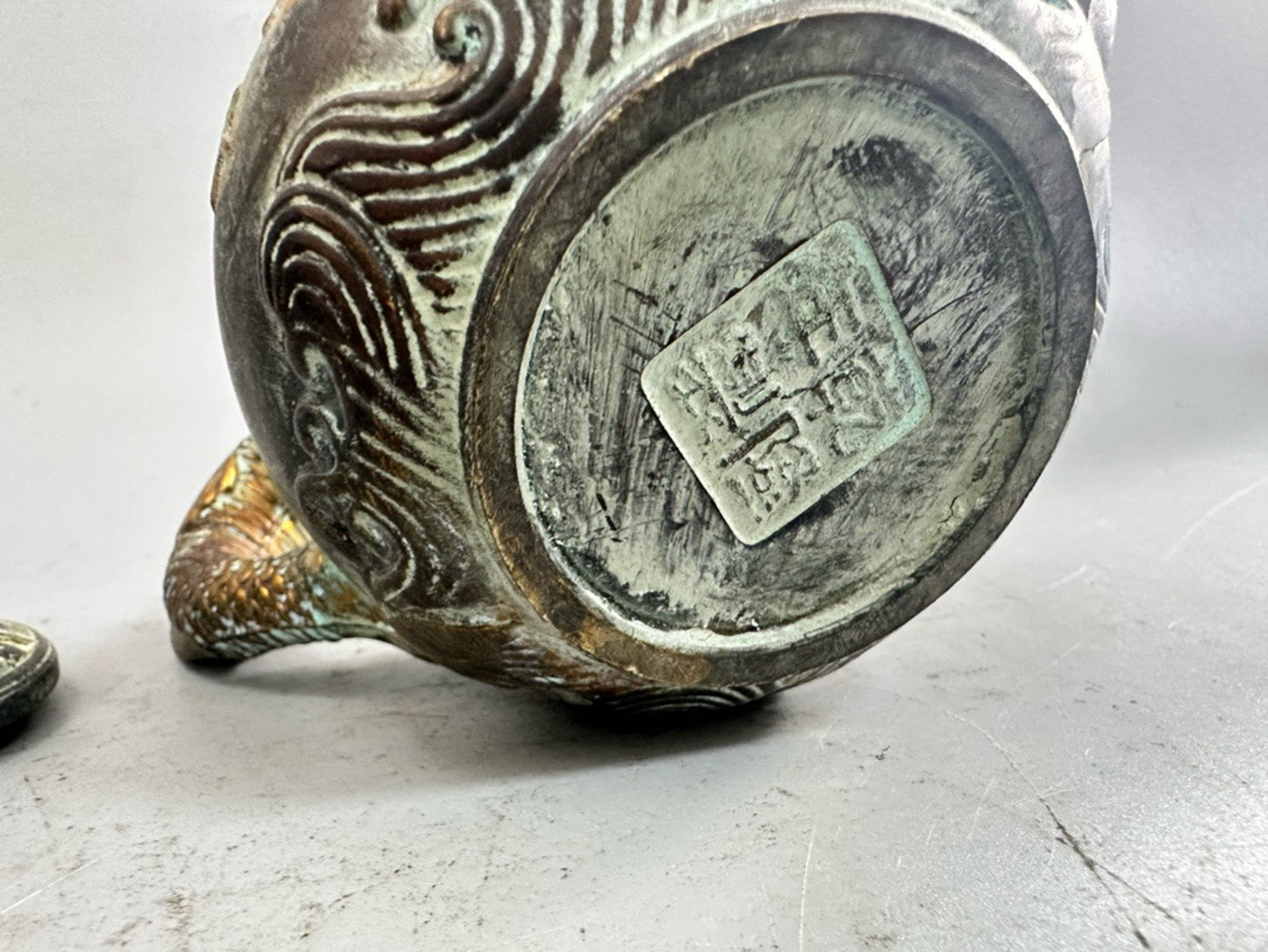 Pure copper gold-plated teapot