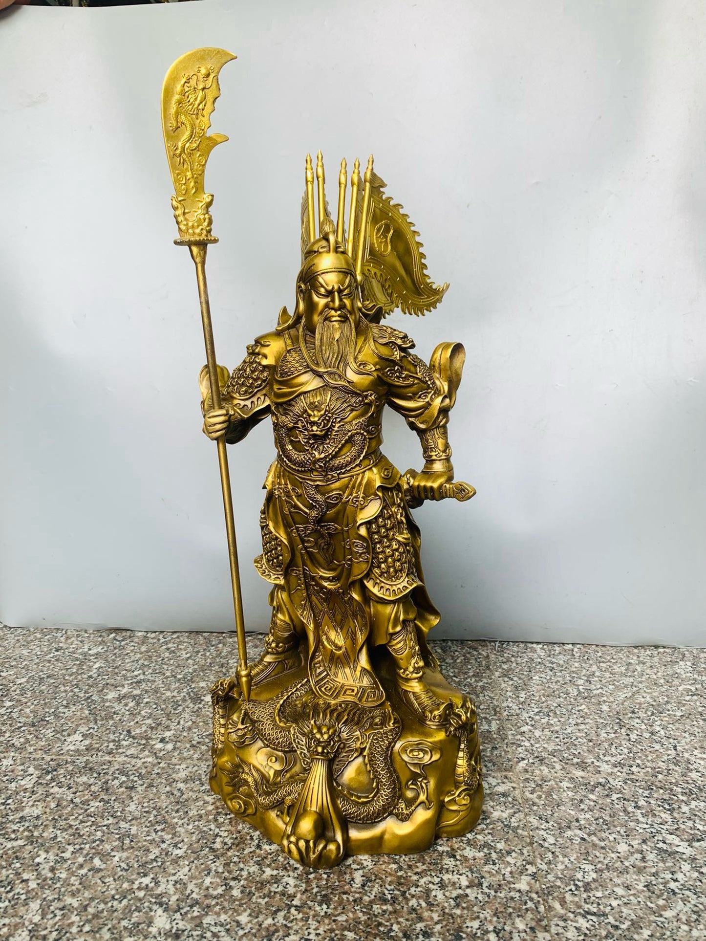 Pure Copper Jiulong Guan Gong