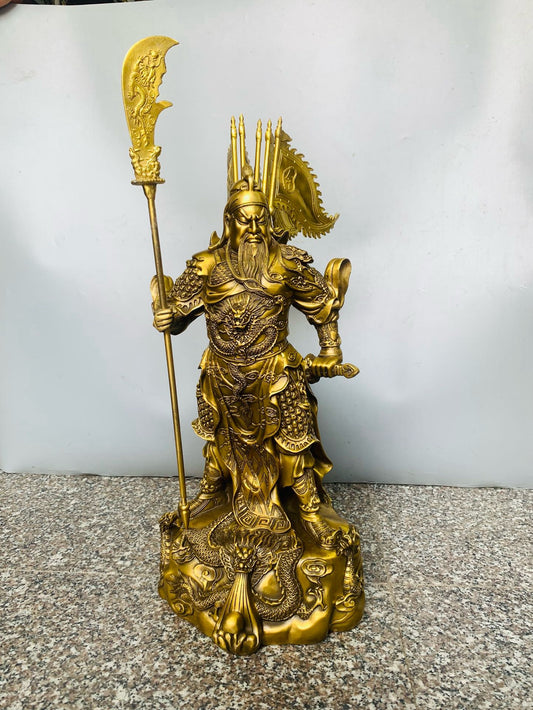Pure Copper Jiulong Guan Gong