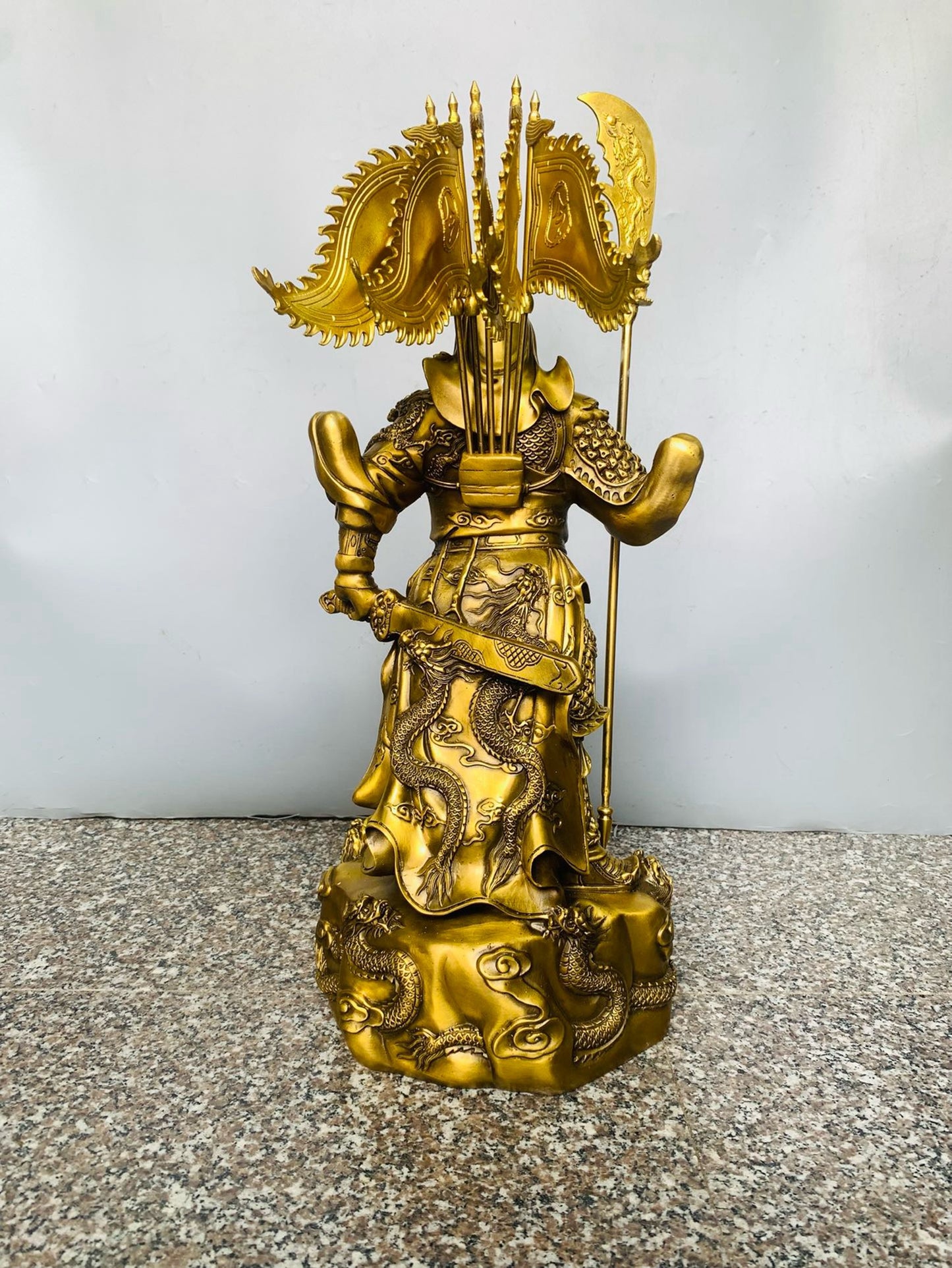 Pure Copper Jiulong Guan Gong