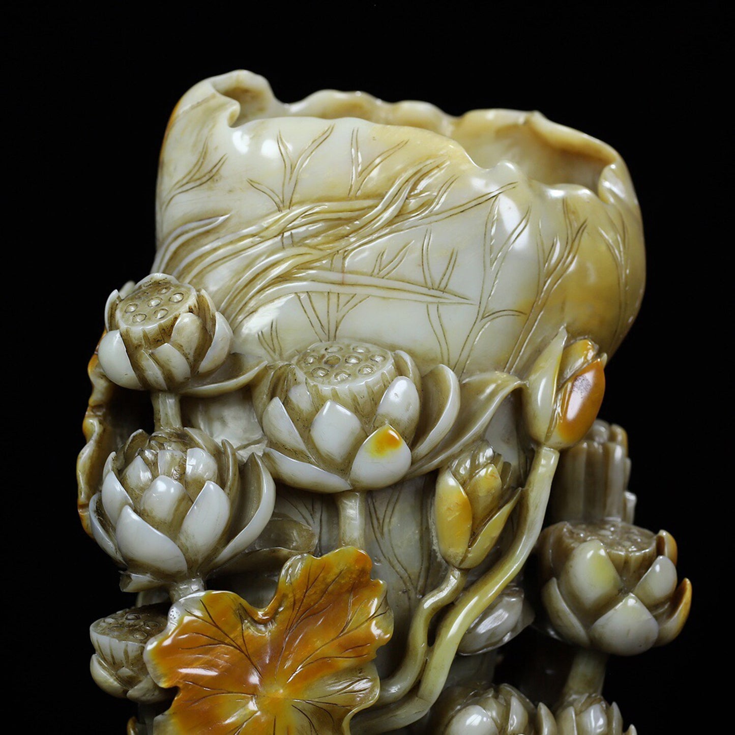Chinese Antique Shoushan Stone "First Grade Clean and Honest"