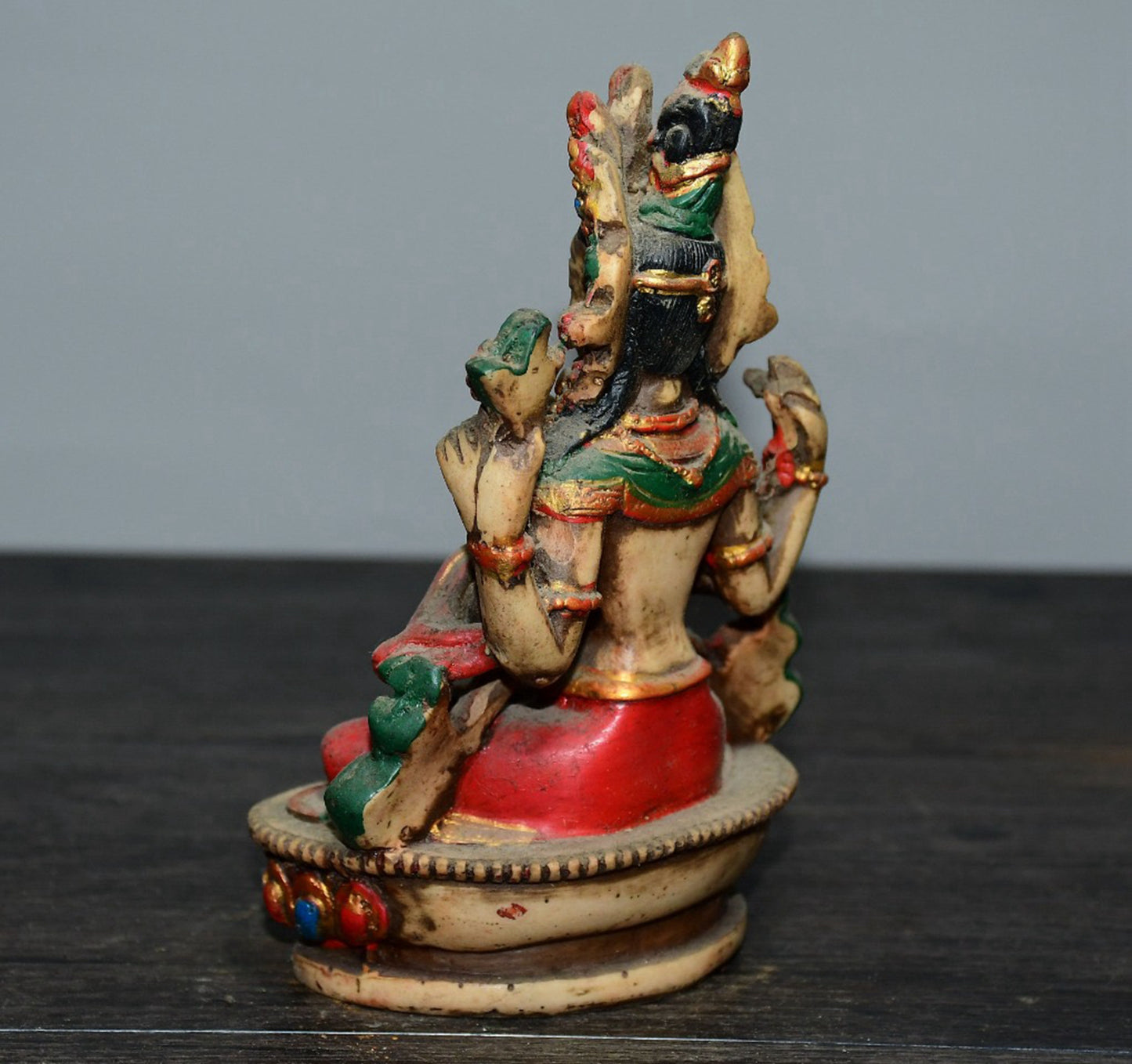 Handmade painted four wall Guanyin ornaments