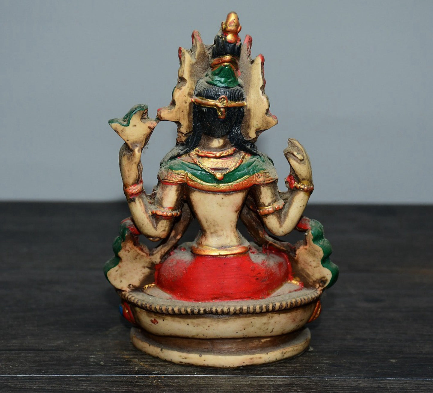 Handmade painted four wall Guanyin ornaments