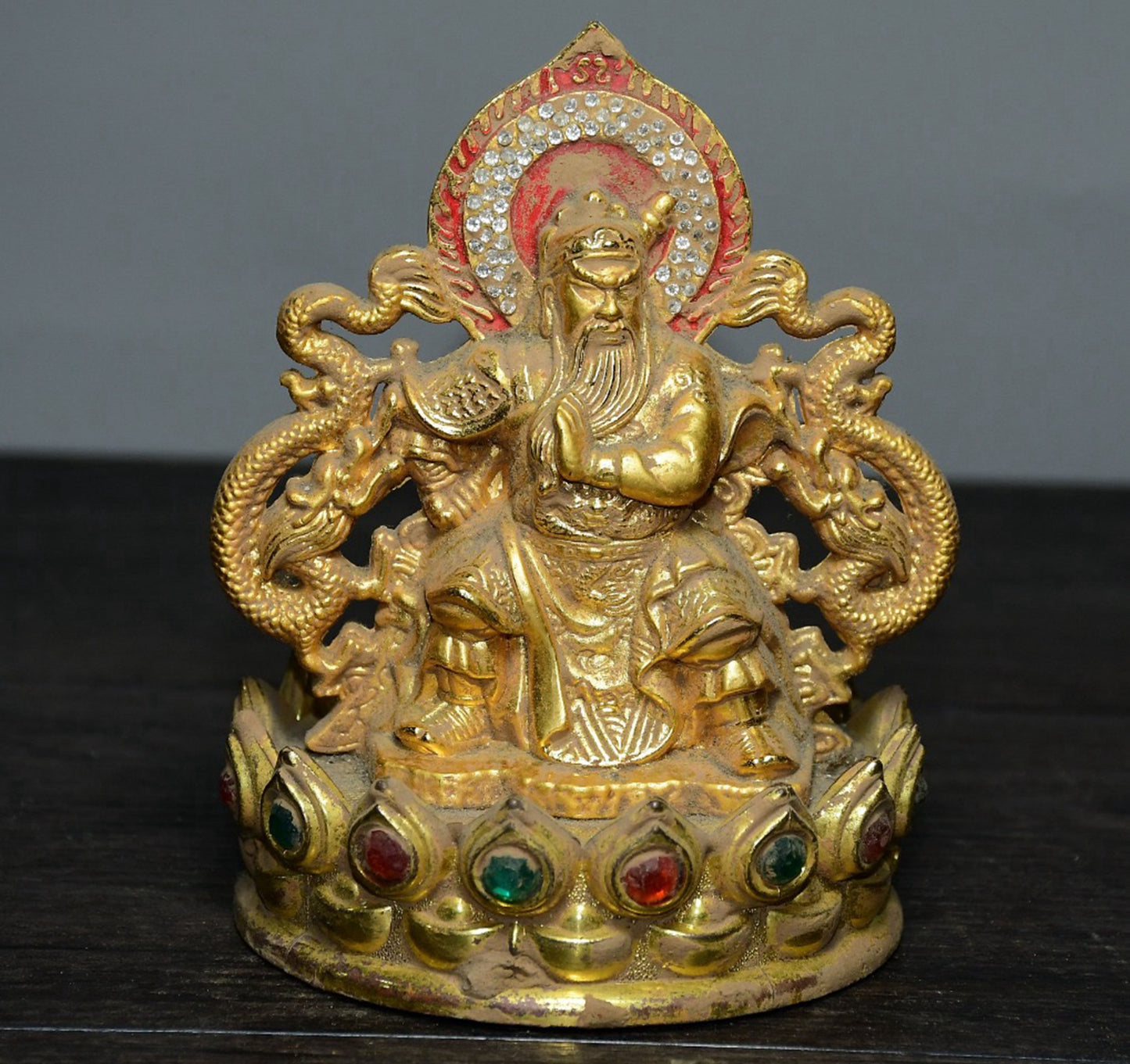 Dragon Subduing Guan Gong ornament