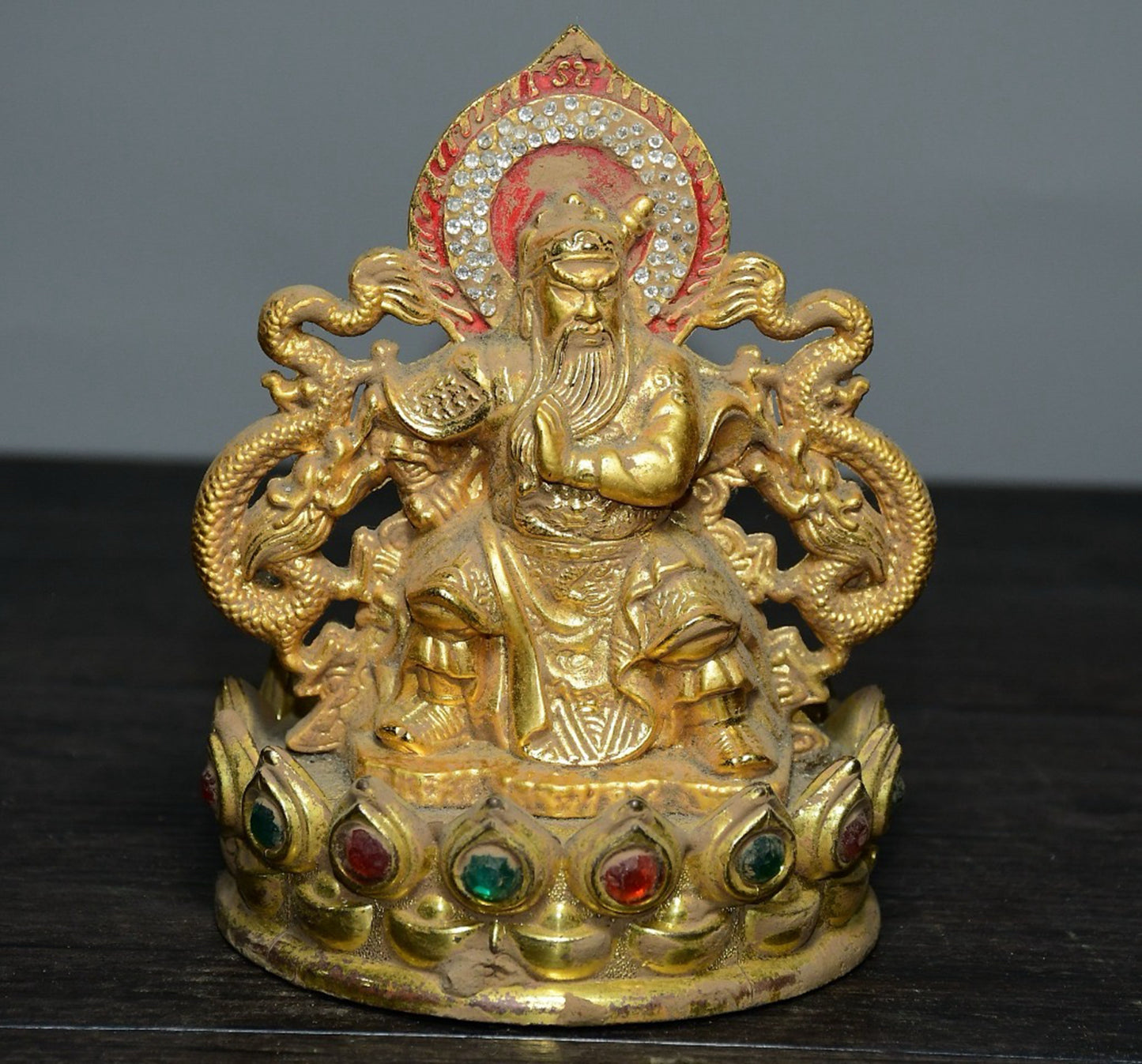 Dragon Subduing Guan Gong ornament
