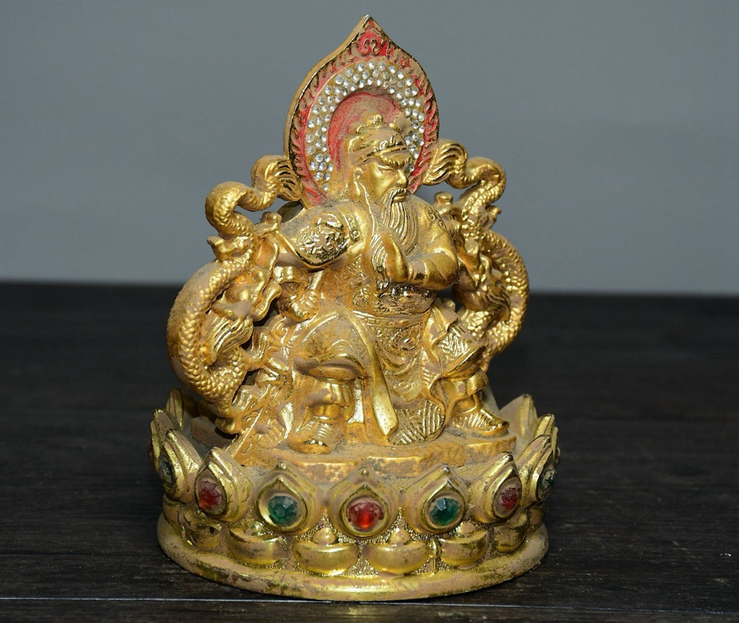 Dragon Subduing Guan Gong ornament