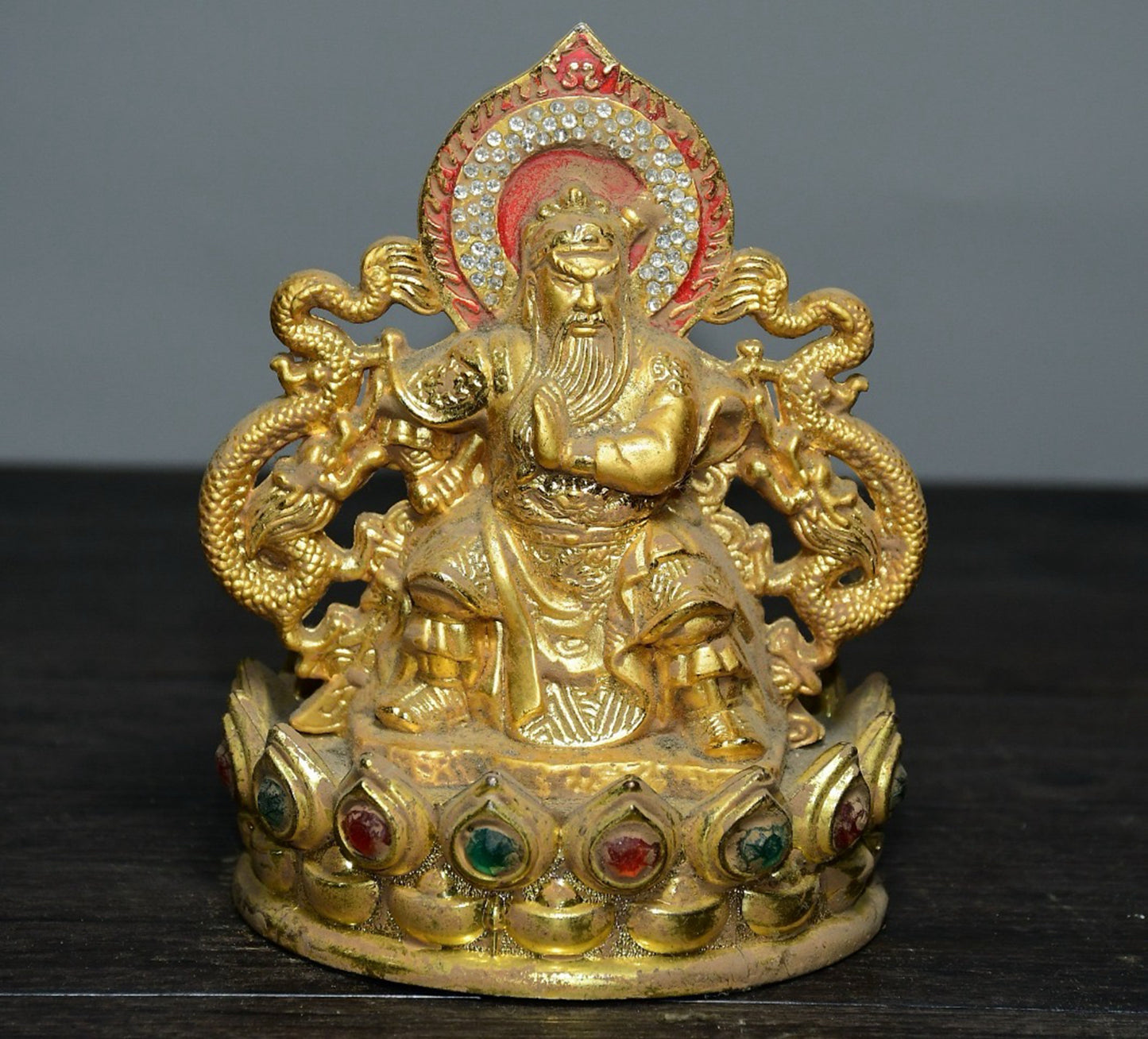 Dragon Subduing Guan Gong ornament