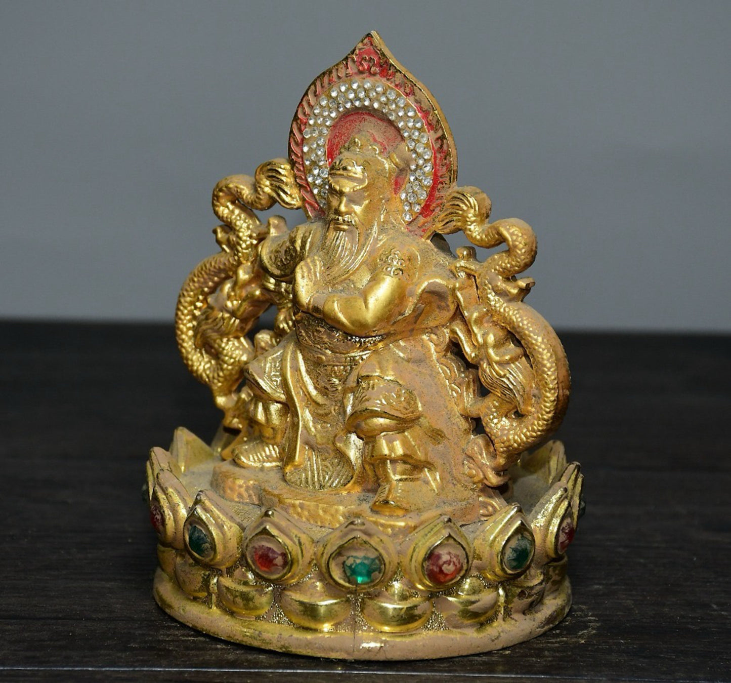 Dragon Subduing Guan Gong ornament