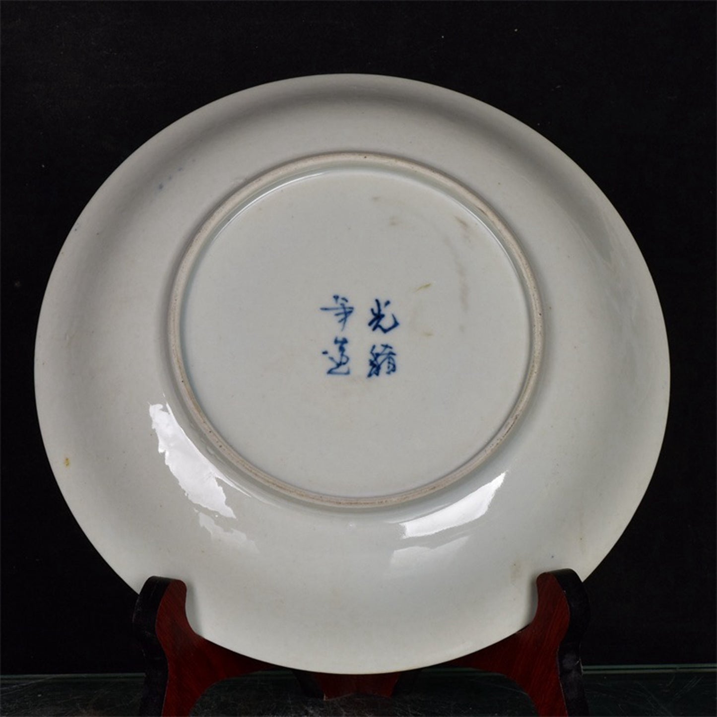 Chinese Antique Colorful Phoenix Opera with Peony Pattern Shang Pan