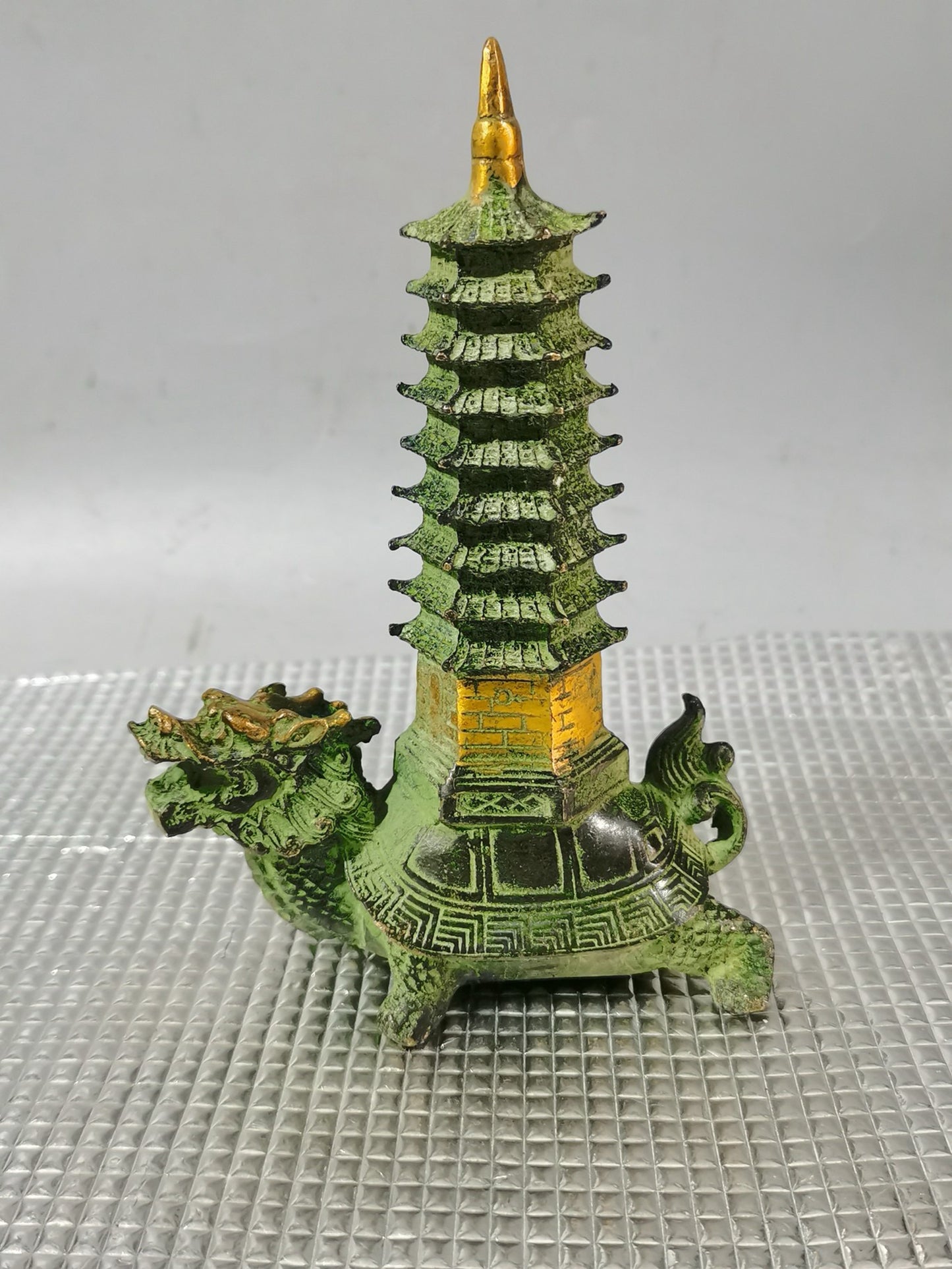 Copper Dragon Turtle Wenchang Pagoda